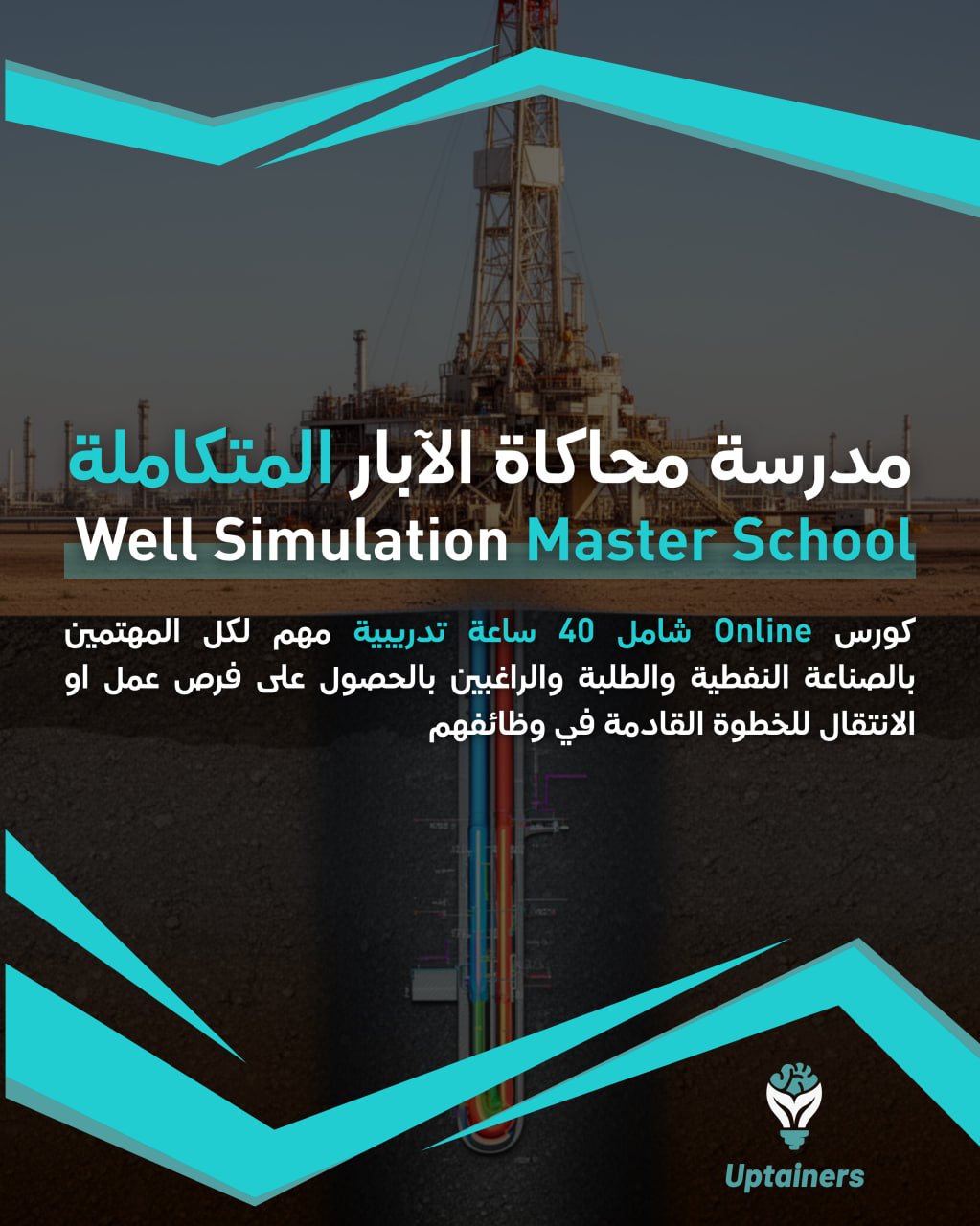 مدرسة محاكاة الابار المتكاملة Well Simulation Master School 